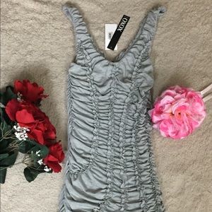 Xoxo ruched bodycon dress
